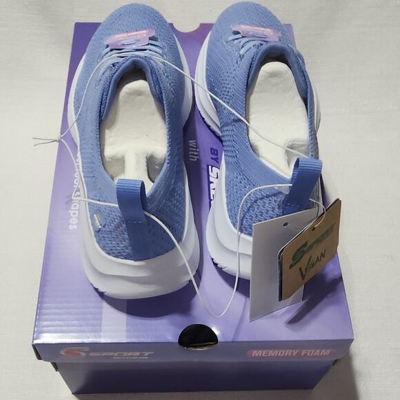 sports by Skechers Resse 2.0 blue size 5 women's - Picture 4 of 6